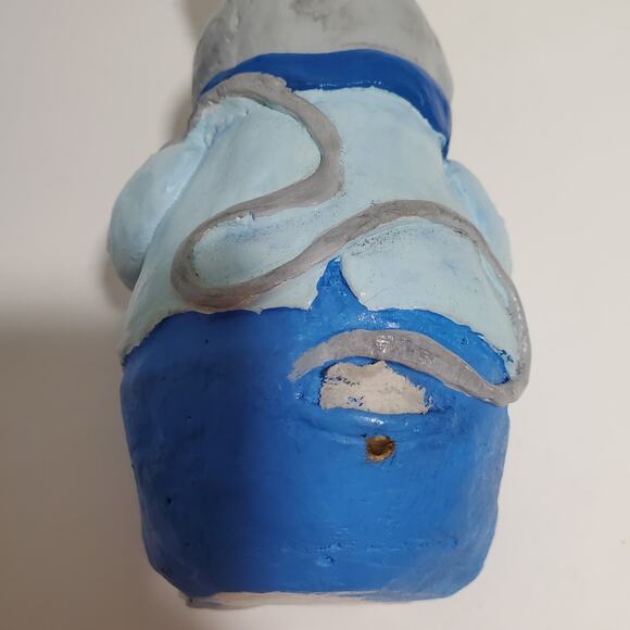 Vintage Hand Made Mom Pop Mice Statue Figurine 7 inch Grandma Grandpa Mouse - Picture 9 of 15